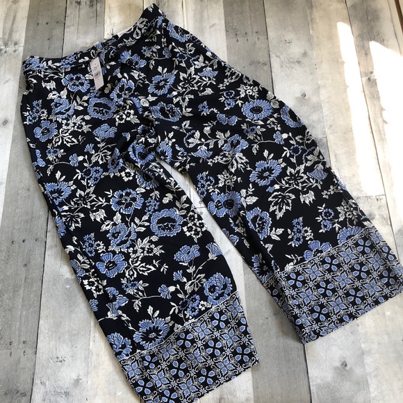 Loft wide leg crop pants - Picture 2 of 7